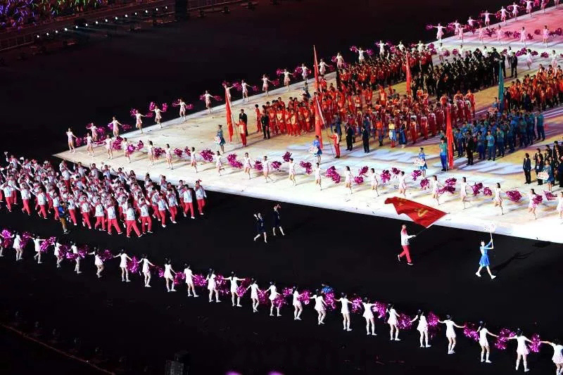 PA旗舰厅预祝全国第二届青年运动会圆满成功