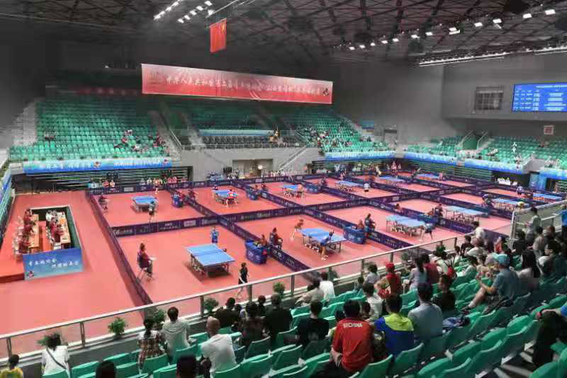 PA旗舰厅预祝全国第二届青年运动会圆满成功